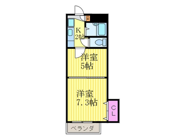 ﾚｸｲｴ智恵光院の物件間取画像